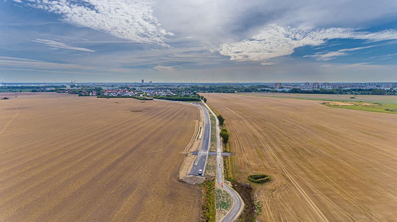 Verlängerung Mecklenburger Allee Feld